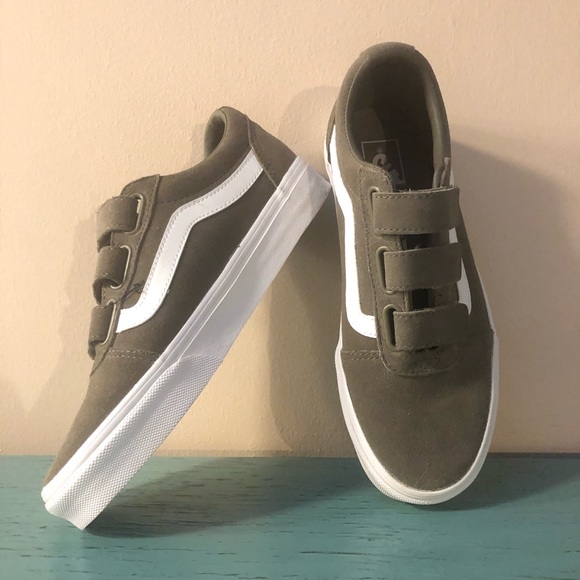 suede canvas old skool v womens